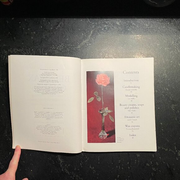 "Beeswax Crafts" 1996 First Edition Search Press Paperback - Picture 4 of 8